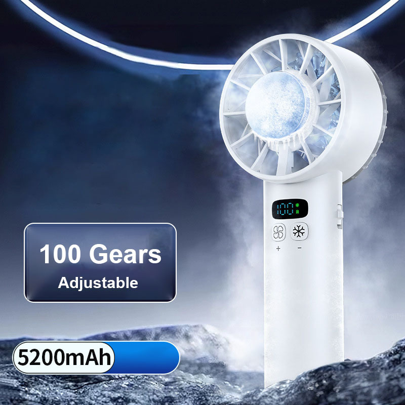 VIRAL Handheld Portable Fan Adjustable Turbo Mini Fans, 5000mAh Battery Free UK Wide Shipping - Image 6